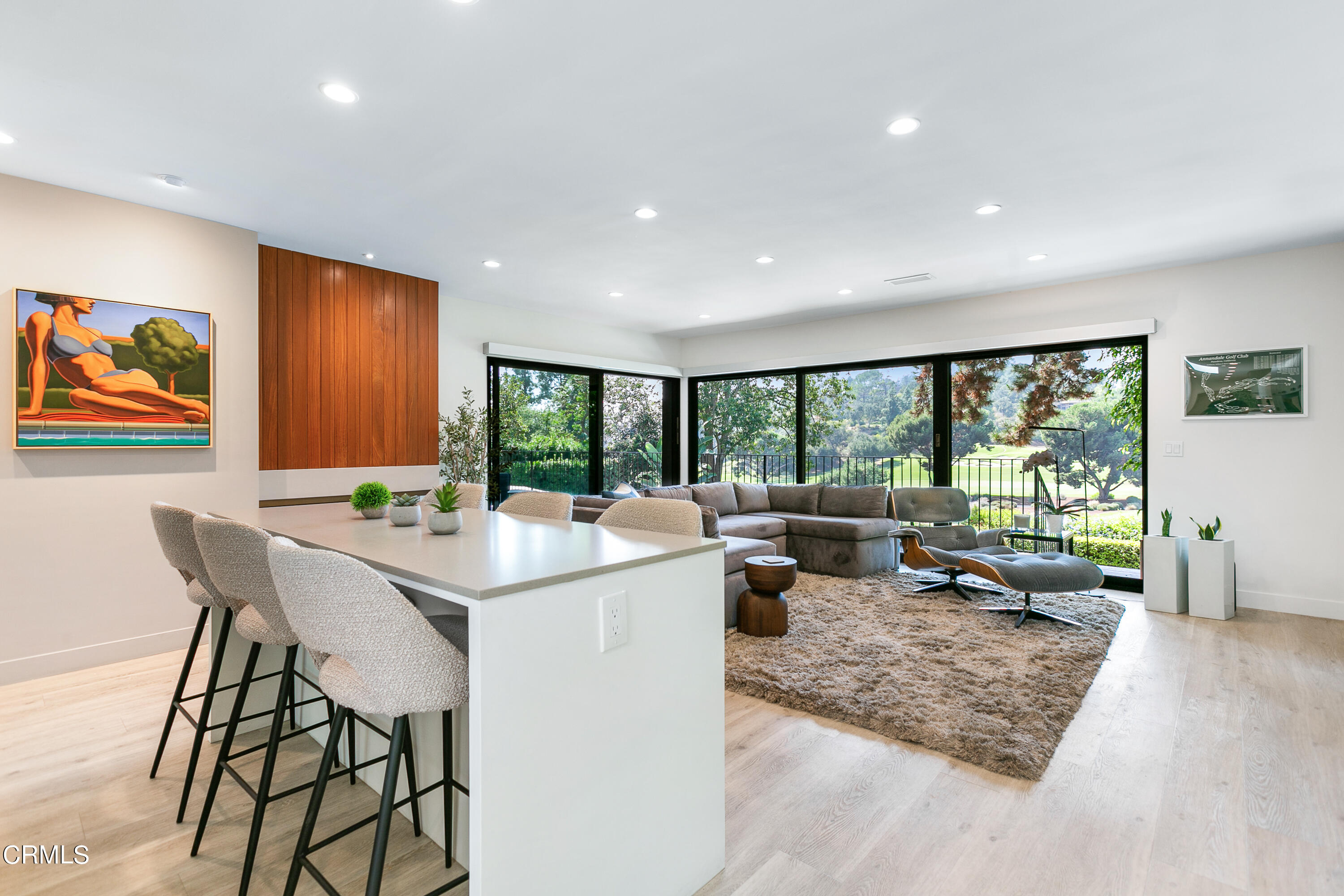 1240 Chateau Road Pasadena, CA 91105 - Photo 13 of 30 a view of a dining room with furniture window and outside view