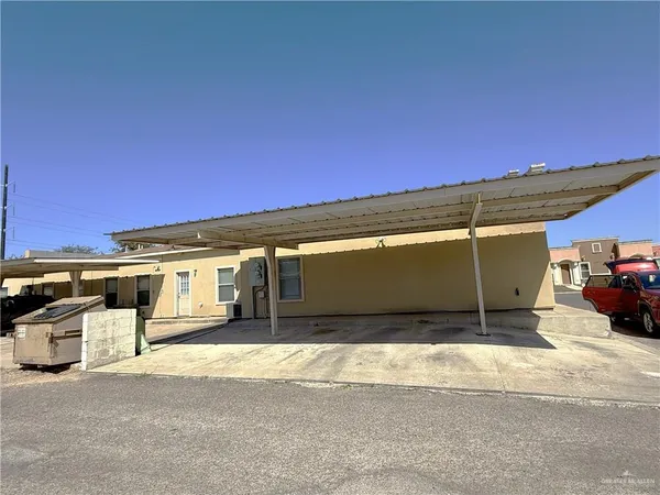 a view of a car garage