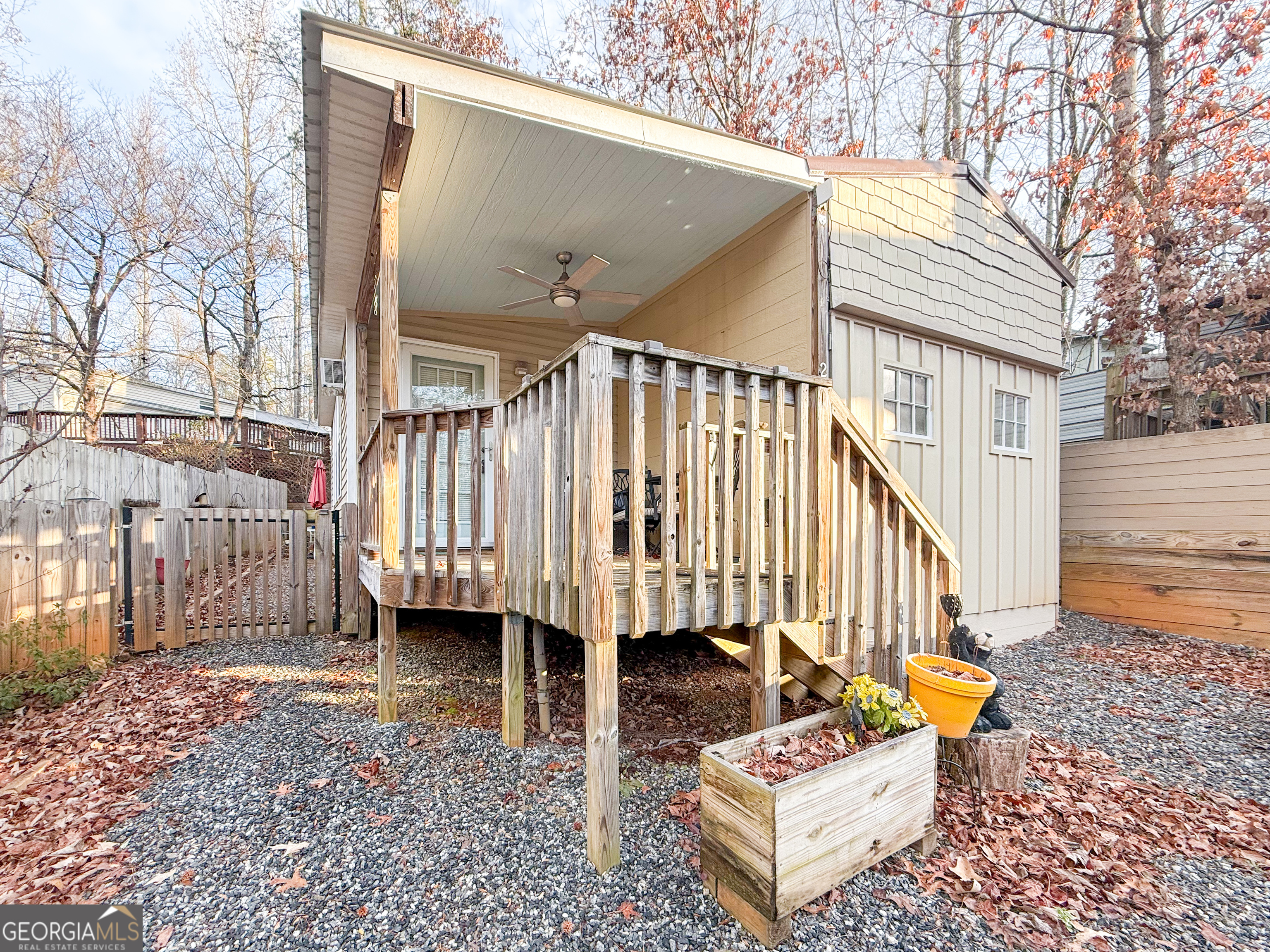 227 Canyon Pass Cleveland, GA 30528 - Photo 2 of 15 a view of outdoor space and deck