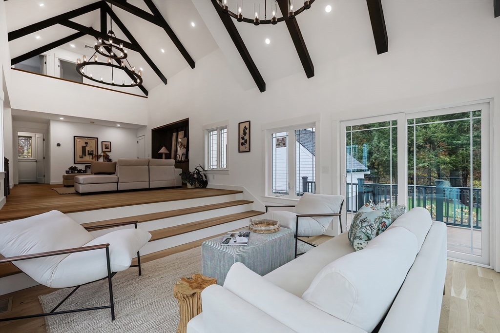 54 Spywood Road Sherborn, MA 01770 - Photo 15 of 41 a living room with furniture