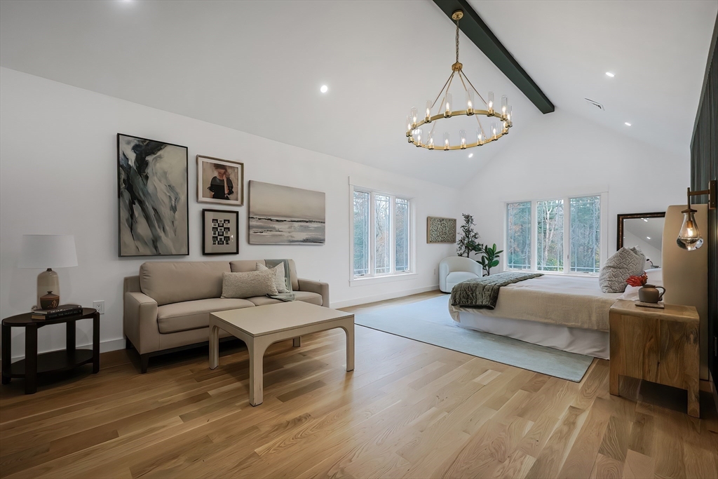 54 Spywood Road Sherborn, MA 01770 - Photo 21 of 41 a living room with furniture and wooden floor