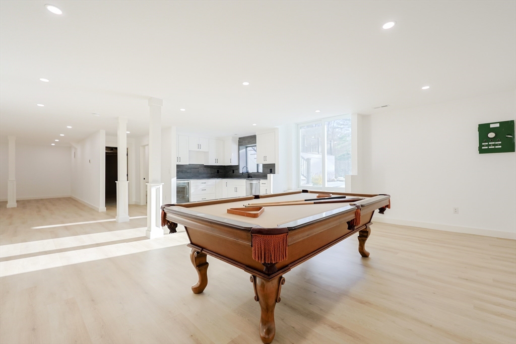 54 Spywood Road Sherborn, MA 01770 - Photo 33 of 41 a room with pool table and windows