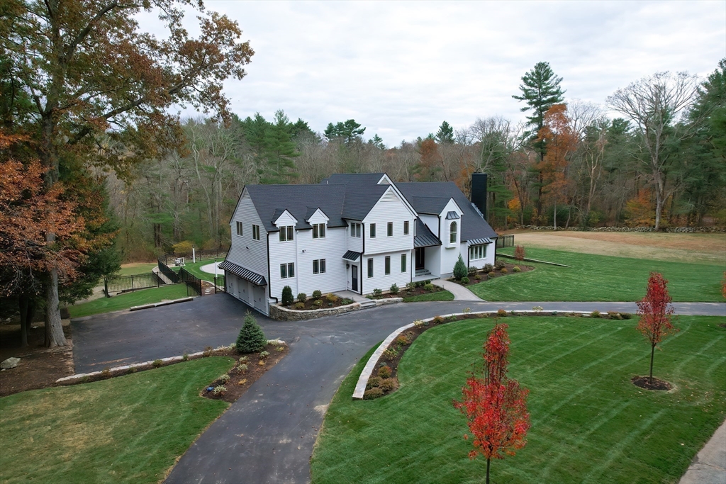 54 Spywood Road Sherborn, MA 01770 - Photo 41 of 41 a view of a house with a big yard