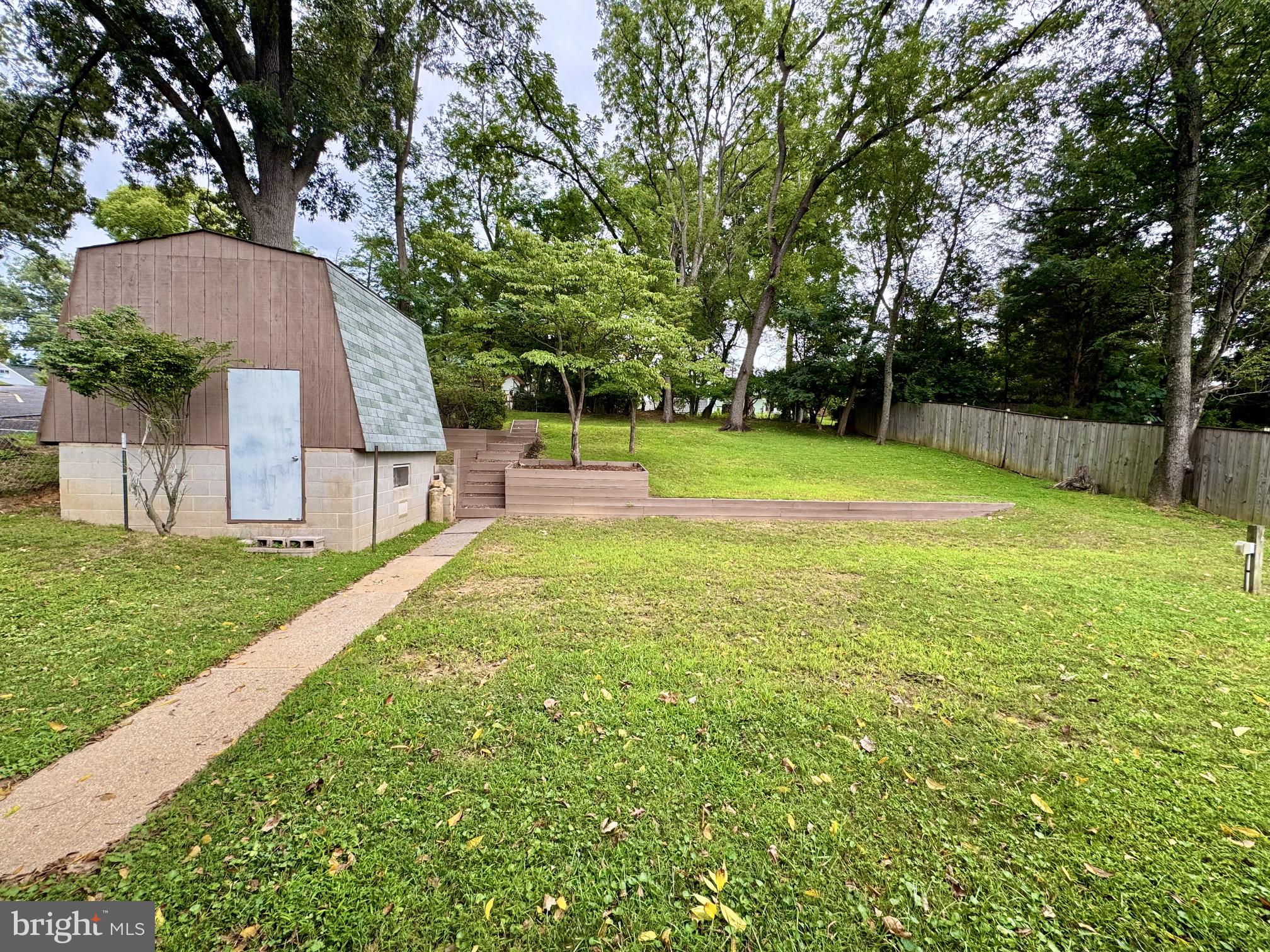 1610 Burris Road Rockville, MD 20851 - Photo 22 of 23 Backyard with Shed