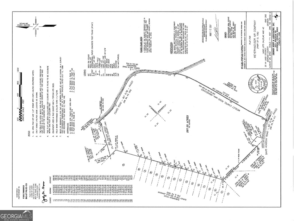 0 Fears Road Rutledge, GA 30663 - Photo 16 of 16 a picture of a floor plan