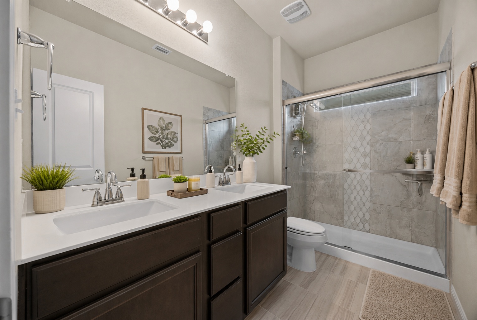 558 Nautical Loop Kyle, TX 78640 - Photo 13 of 21 primary bathroom, virtually staged