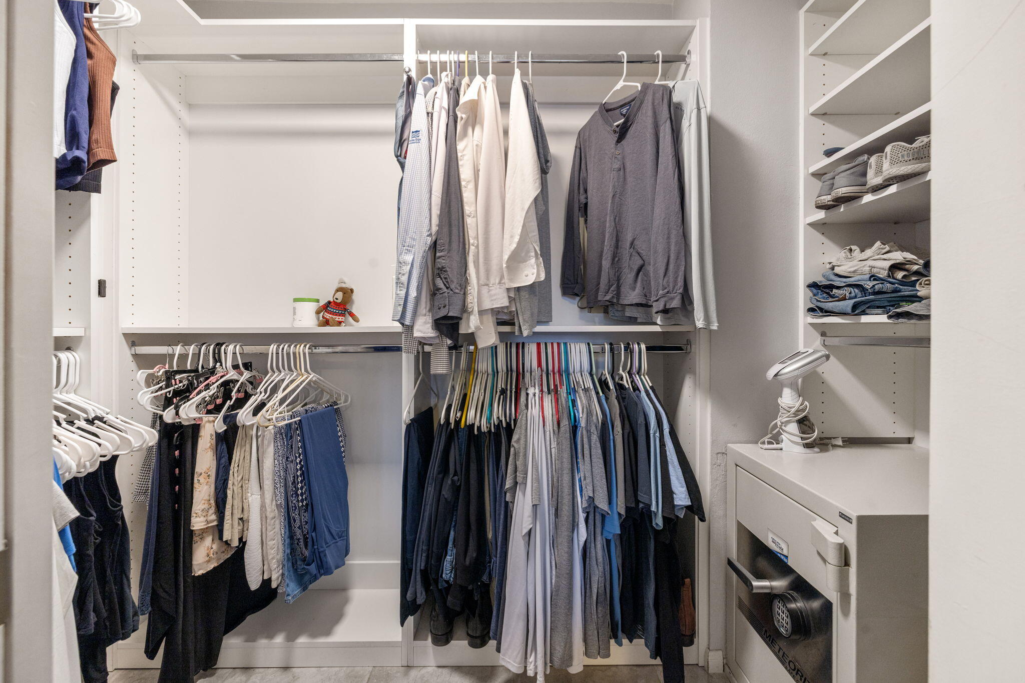 42230 May Pen Road Bermuda Dunes, CA 92203 - Photo 26 of 57 a view of walk in closet with clothes and shoes