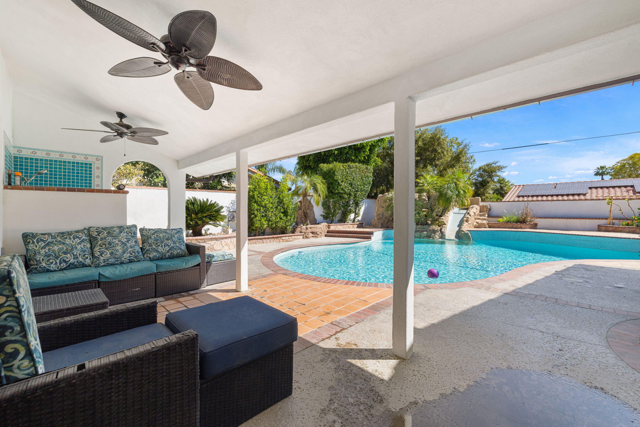 42230 May Pen Road Bermuda Dunes, CA 92203 - Photo 46 of 57 a view of porch with seating space