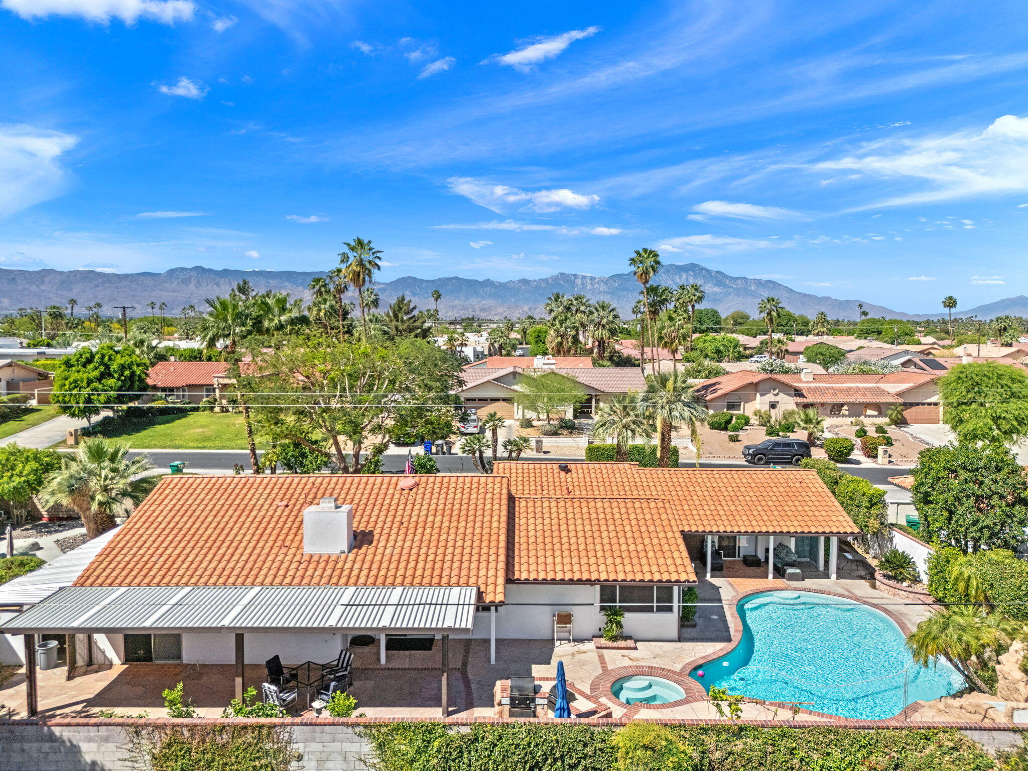 42230 May Pen Road Bermuda Dunes, CA 92203 - Photo 53 of 57 an aerial view of a house