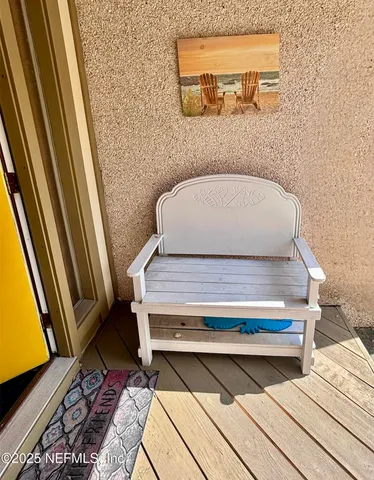 a view of a hardwood floor