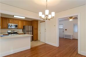 58 Spring Street Mount Kisco, NY 10549 - Photo 1 of 1 Welcome to 58 Spring Street, Mount Kisco, a 3 bedroom village colonial move-in ready and completely updated, just a short walk to town, train, shops and 3 block to Hospital & Leonard Park. The open floor plan lends itself to easy entertaining. Dining Room view facing Kitchen, Living Room and Bonus Room off Living Room. There is also a door leading to side of the house and driveway and stairs to basement with laundry and utilities.