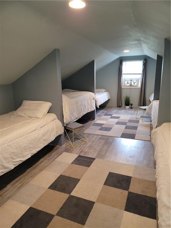 130 Pletcher Road White, PA 15490 - Photo 16 of 22 a bedroom with double bed and a walk in closet