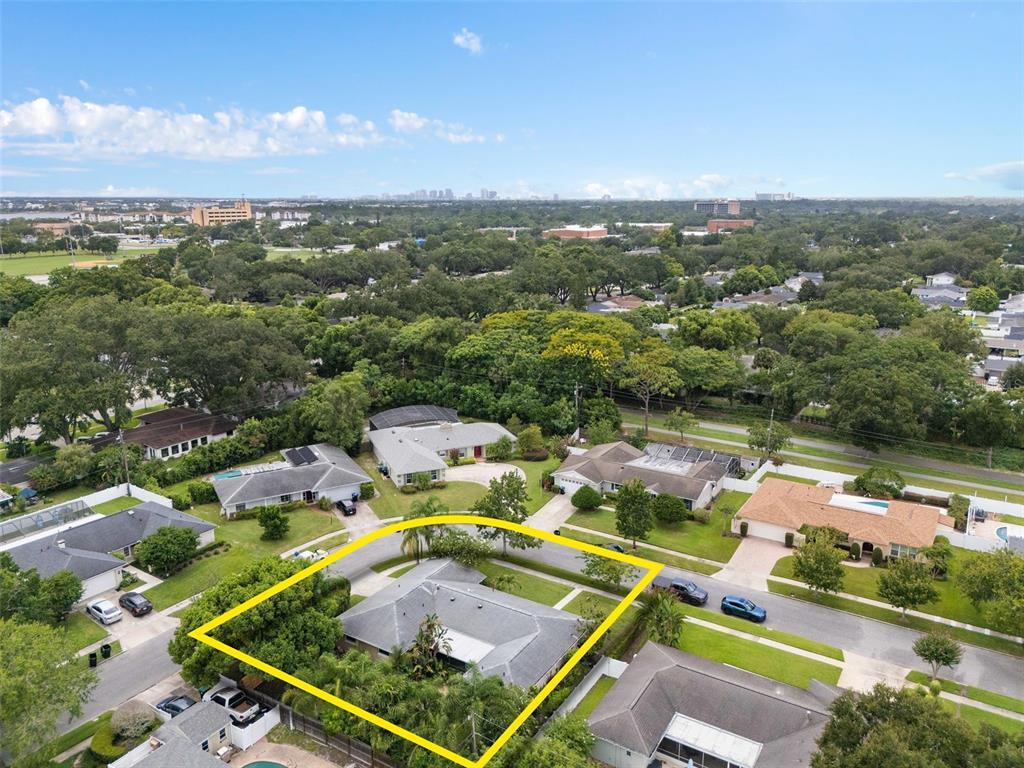 744 Cornwall Road Winter Park, FL 32792 - Photo 22 of 57 an aerial view of residential houses with outdoor space