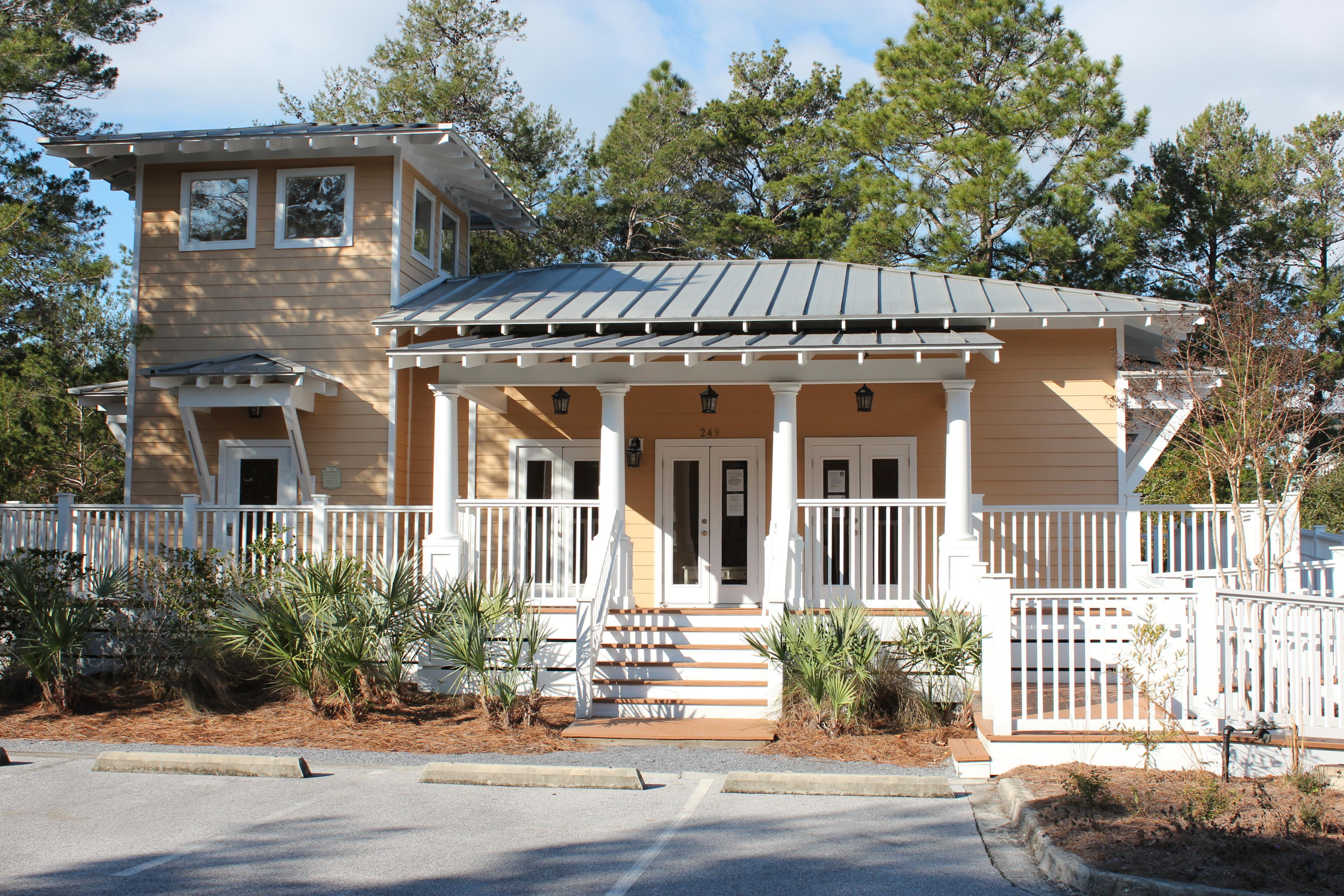 Lot 69 Matts Way Santa Rosa Beach, FL 32459 - Photo 3 of 17 front view of a house with a porch