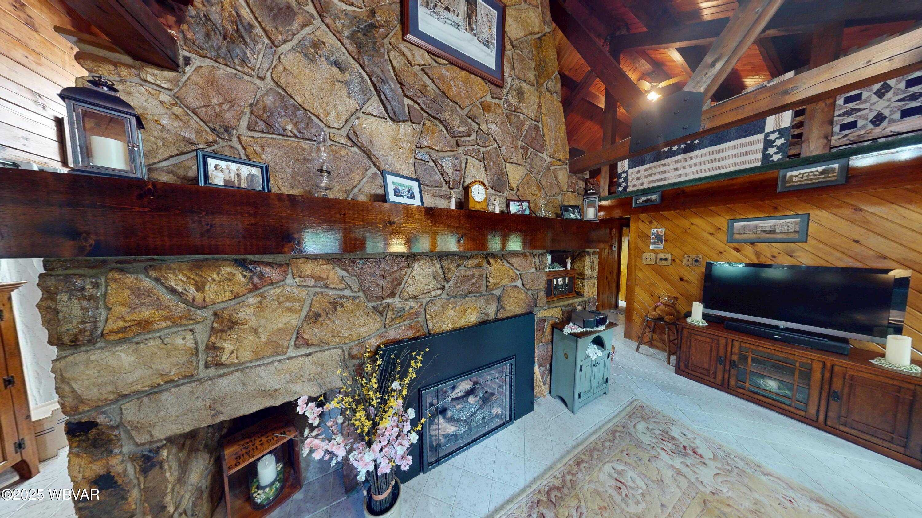 2125 Reeder Road Montoursville, PA 17754 - Photo 5 of 28 Mountain Stone Fireplace