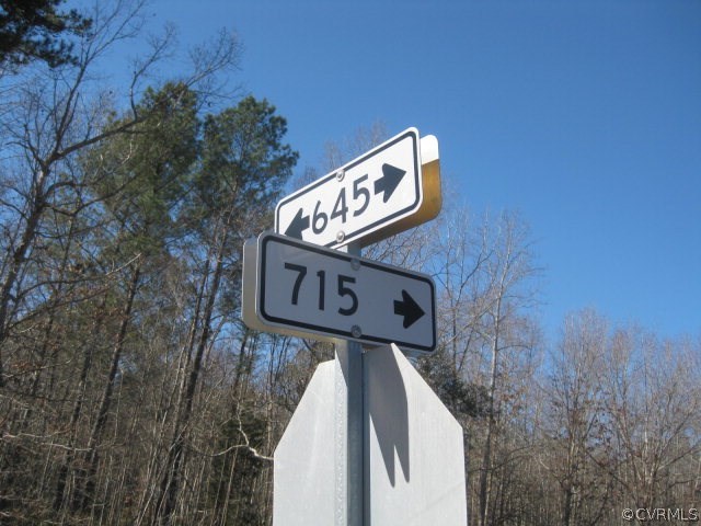 0 Wheeler Pond Road Dinwiddie, VA 23841 - Photo 7 of 10 a street sign that is on a pole
