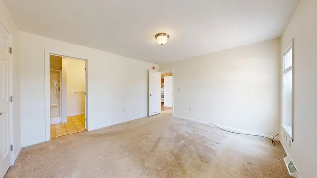 a view of empty room