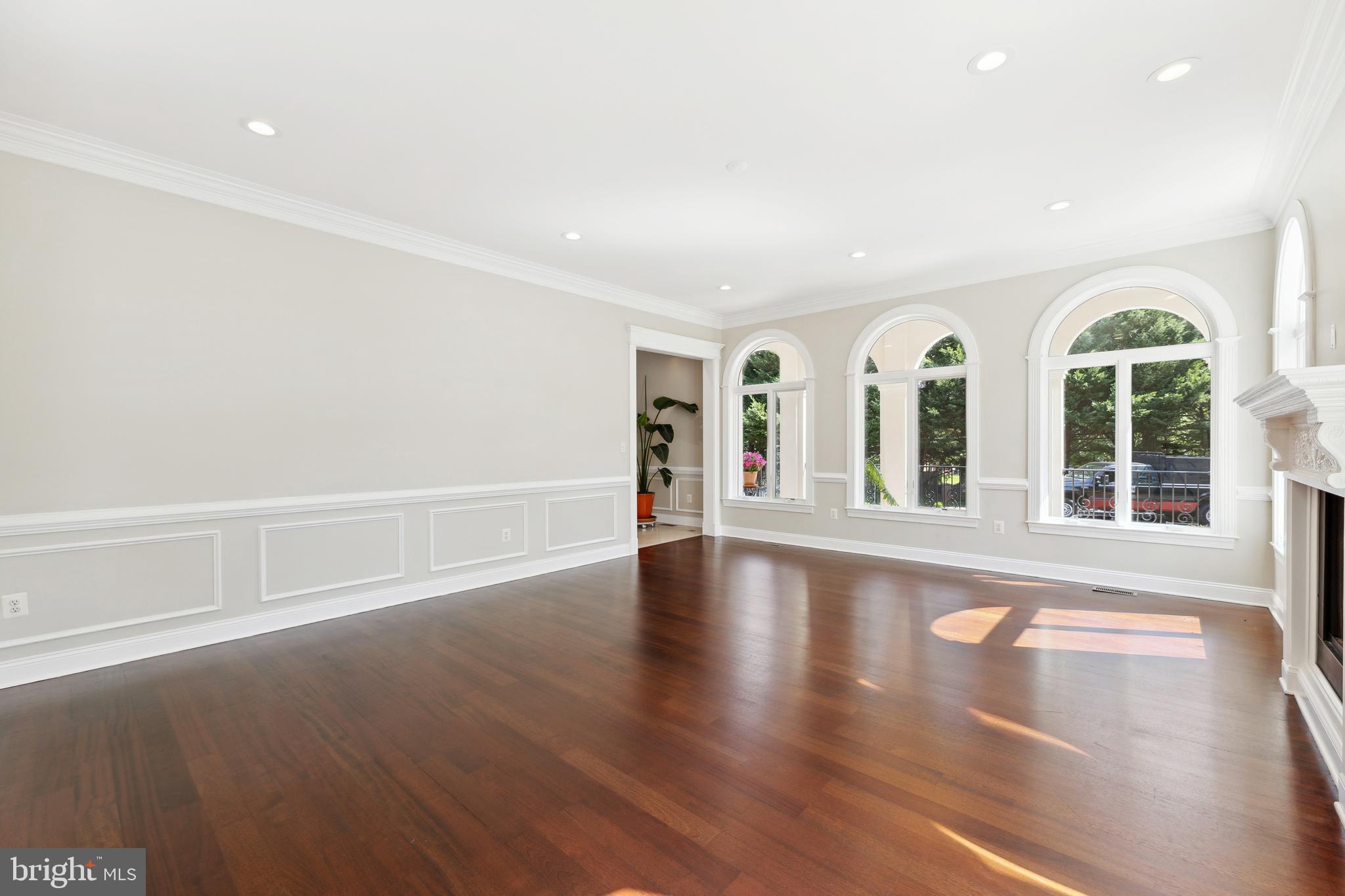 8810 Brickyard Road Potomac, MD 20854 - Photo 17 of 136 Living Room w/ fireplace