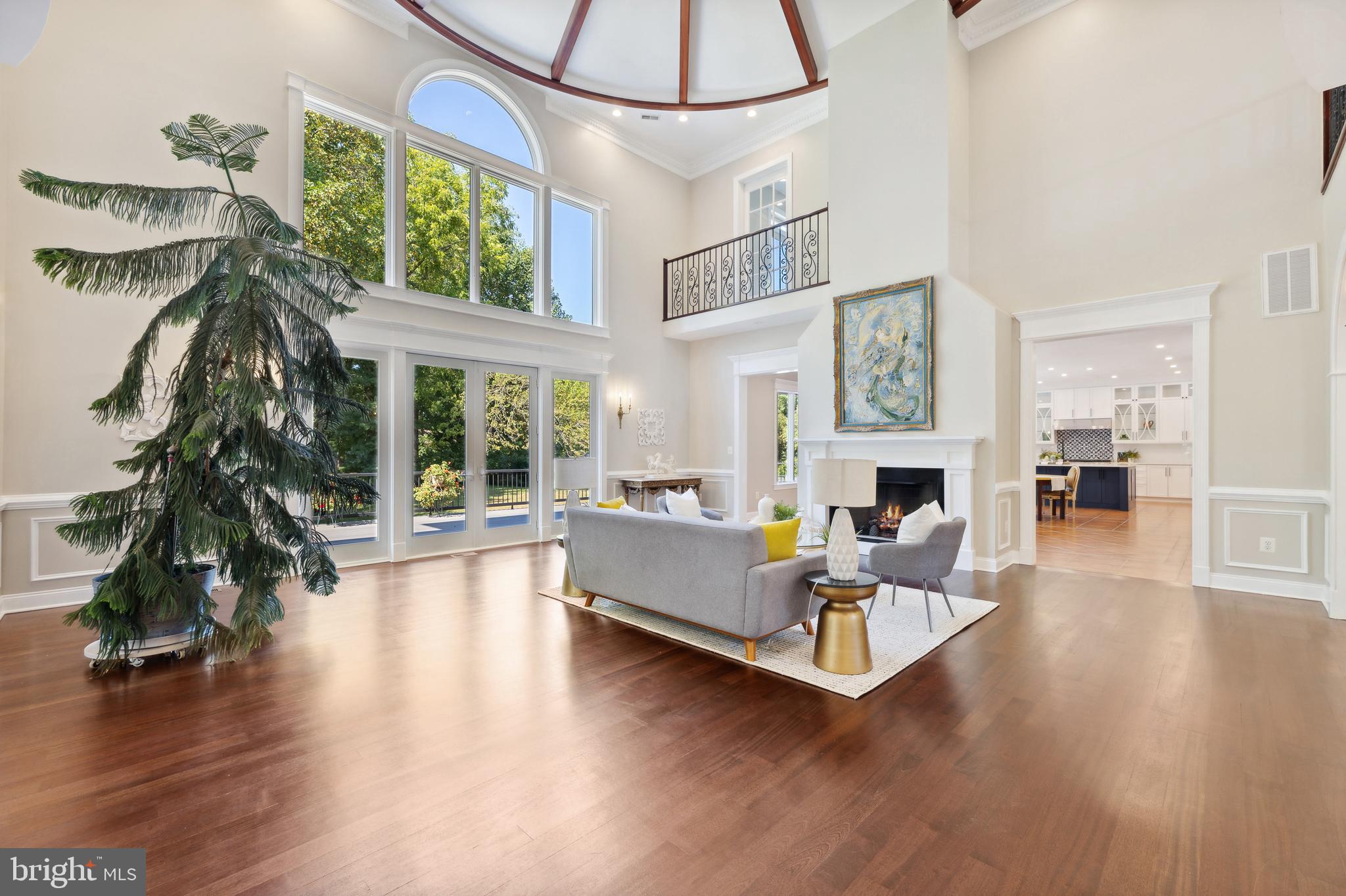 8810 Brickyard Road Potomac, MD 20854 - Photo 27 of 136 Beautiful two story family room with fireplace