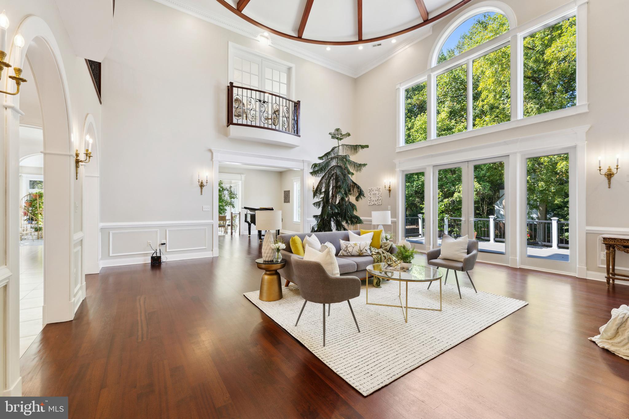 8810 Brickyard Road Potomac, MD 20854 - Photo 28 of 136 Beautiful two story family room with fireplace