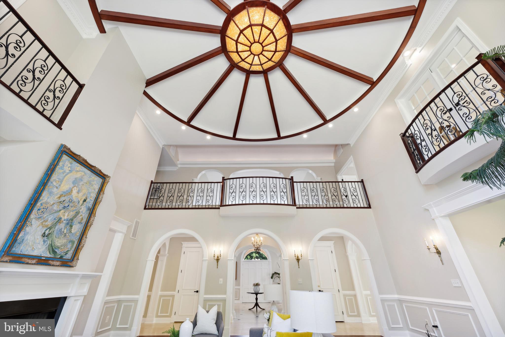 8810 Brickyard Road Potomac, MD 20854 - Photo 30 of 136 Spectacular ceiling detail