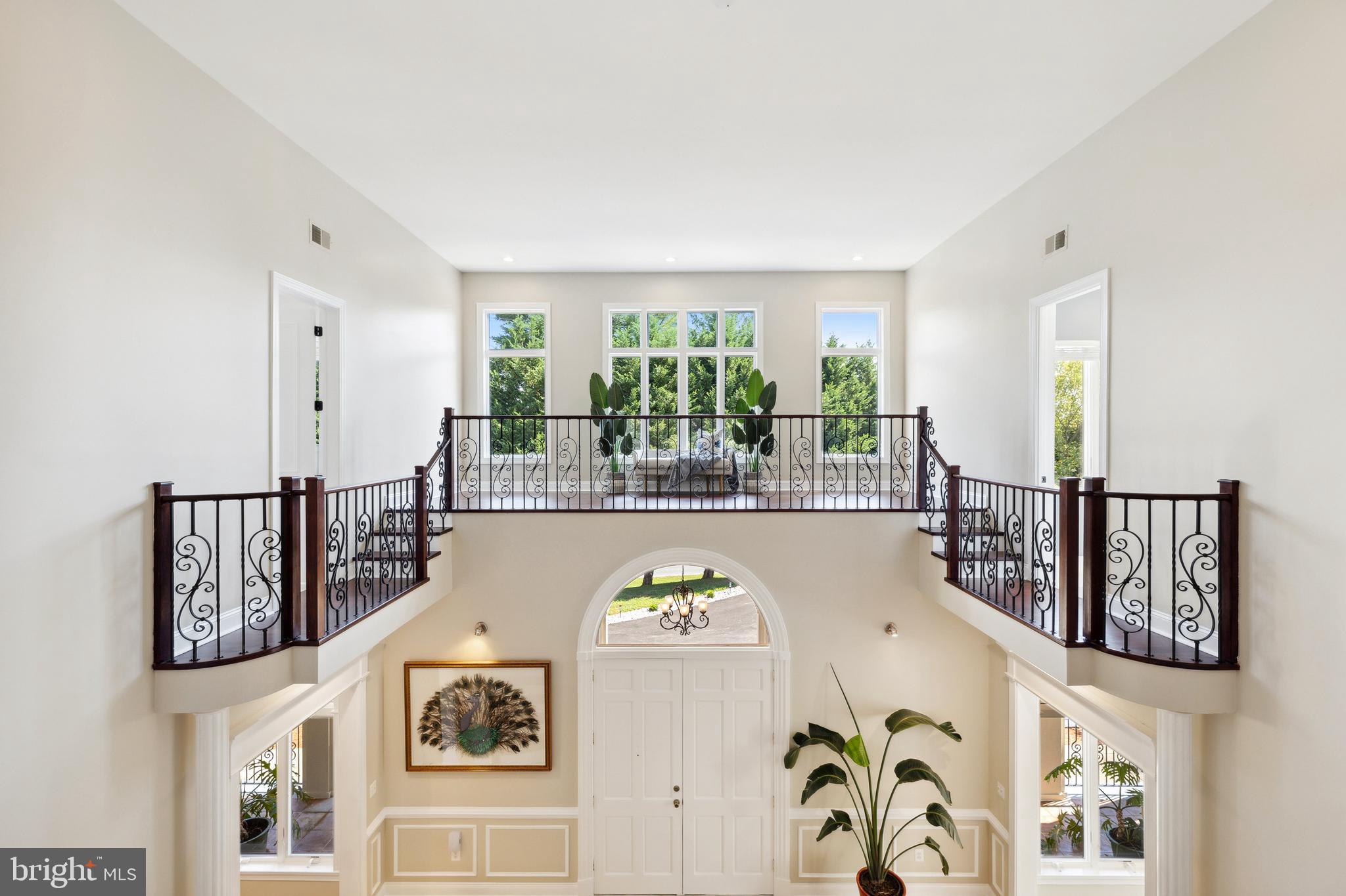 8810 Brickyard Road Potomac, MD 20854 - Photo 48 of 136 View from top of staircase