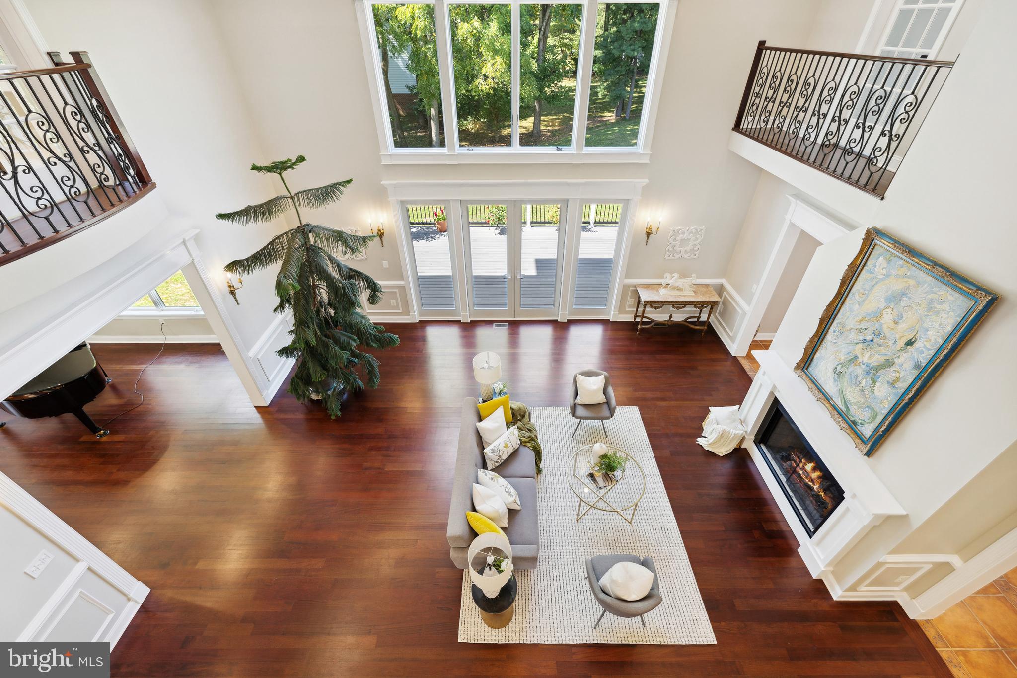 8810 Brickyard Road Potomac, MD 20854 - Photo 50 of 136 View from top of staircase