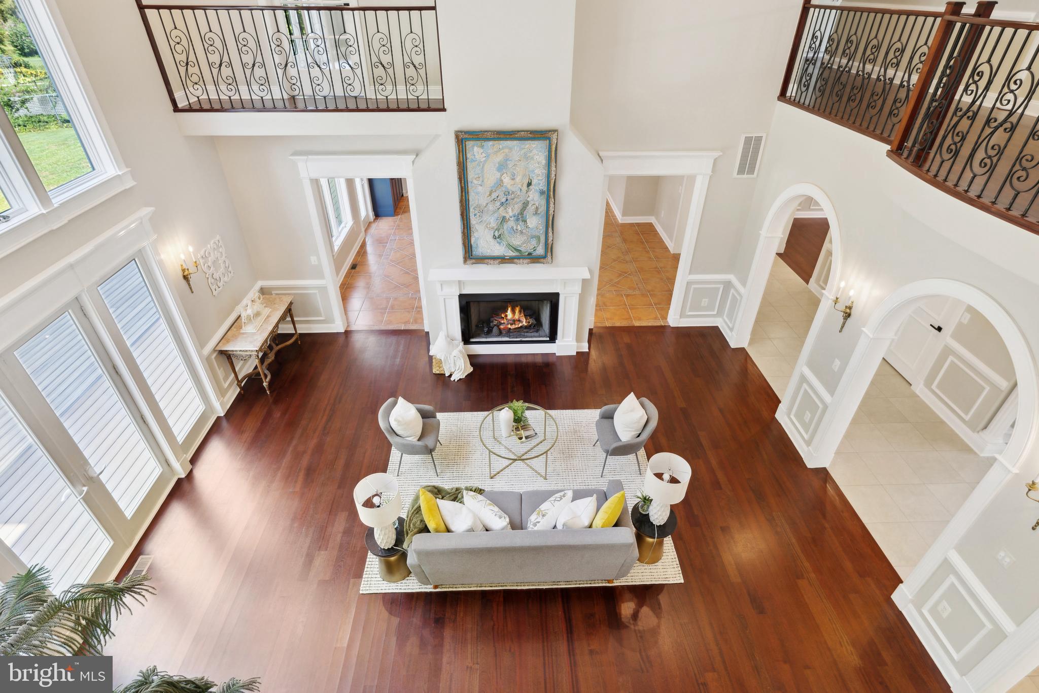 8810 Brickyard Road Potomac, MD 20854 - Photo 51 of 136 View from top of staircase