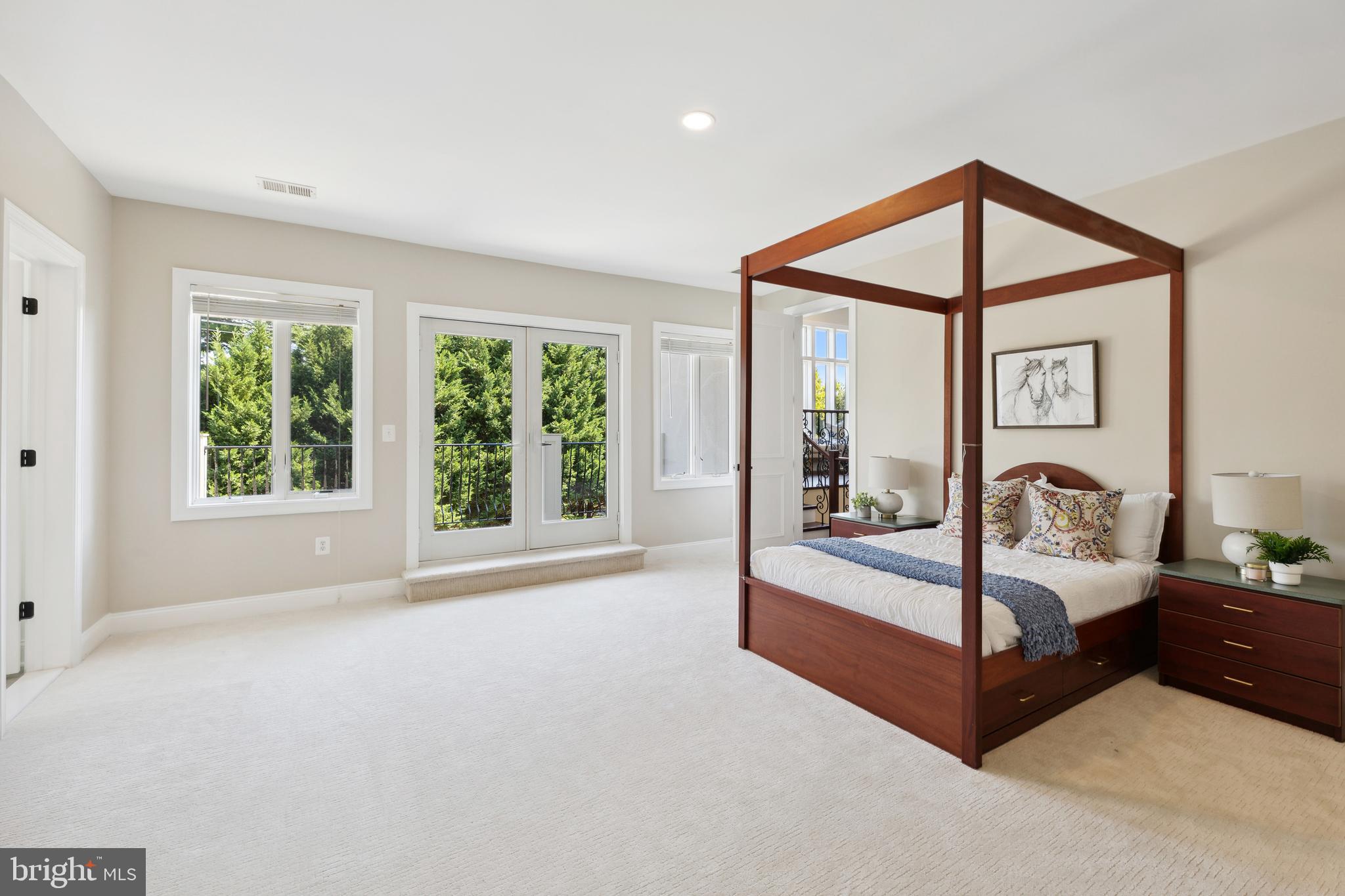 8810 Brickyard Road Potomac, MD 20854 - Photo 74 of 136 Bedroom with walk-in closet and new full bath