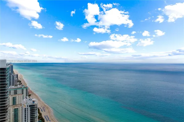 a view of an ocean from a balcony