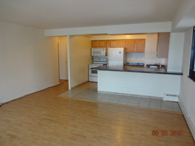6030 North Sheridan Road, Unit 912 Chicago, IL 60660 - Photo 2 of 7 a kitchen with stainless steel appliances granite countertop a sink and a stove