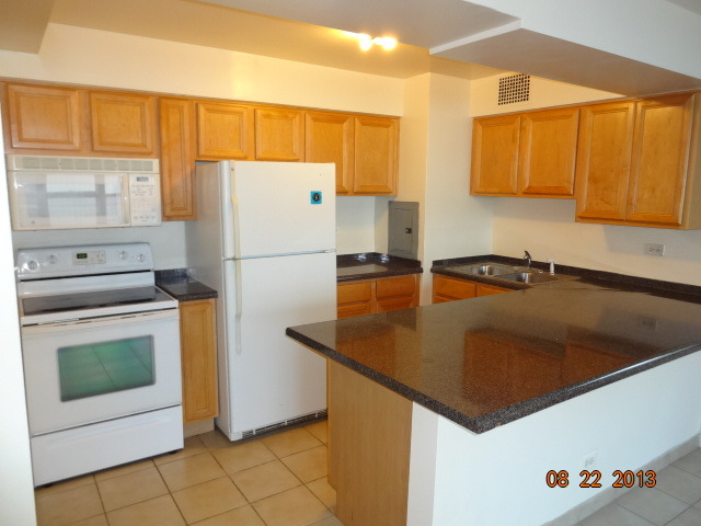 6030 North Sheridan Road, Unit 912 Chicago, IL 60660 - Photo 4 of 7 a kitchen with a refrigerator sink and stove