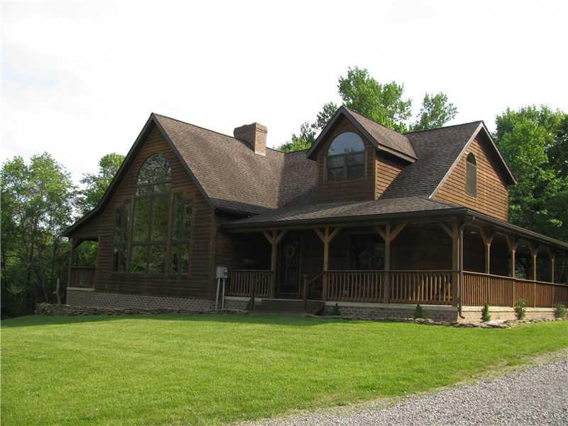 Exterior Front. LOVELY CEDAR SITTING HIGH UPON A HILL