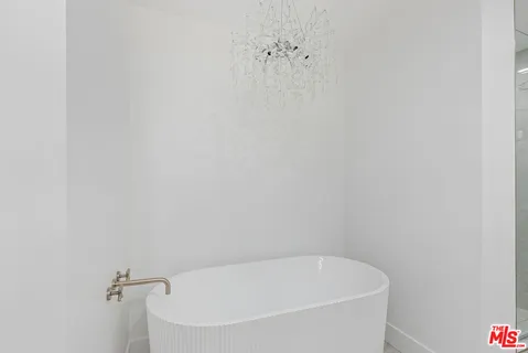 a bathroom with shower