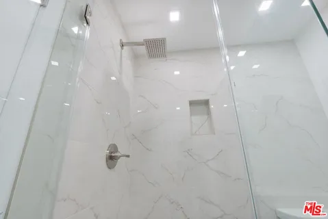 a view of staircase with lots of white walls