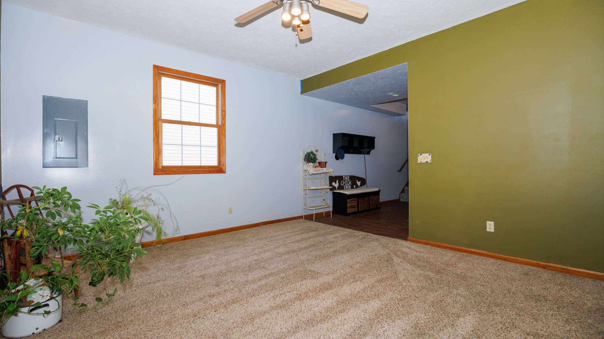 67 Oak Park Road Bloomington, IL 61701 - Photo 24 of 34 a view of an empty room with a window