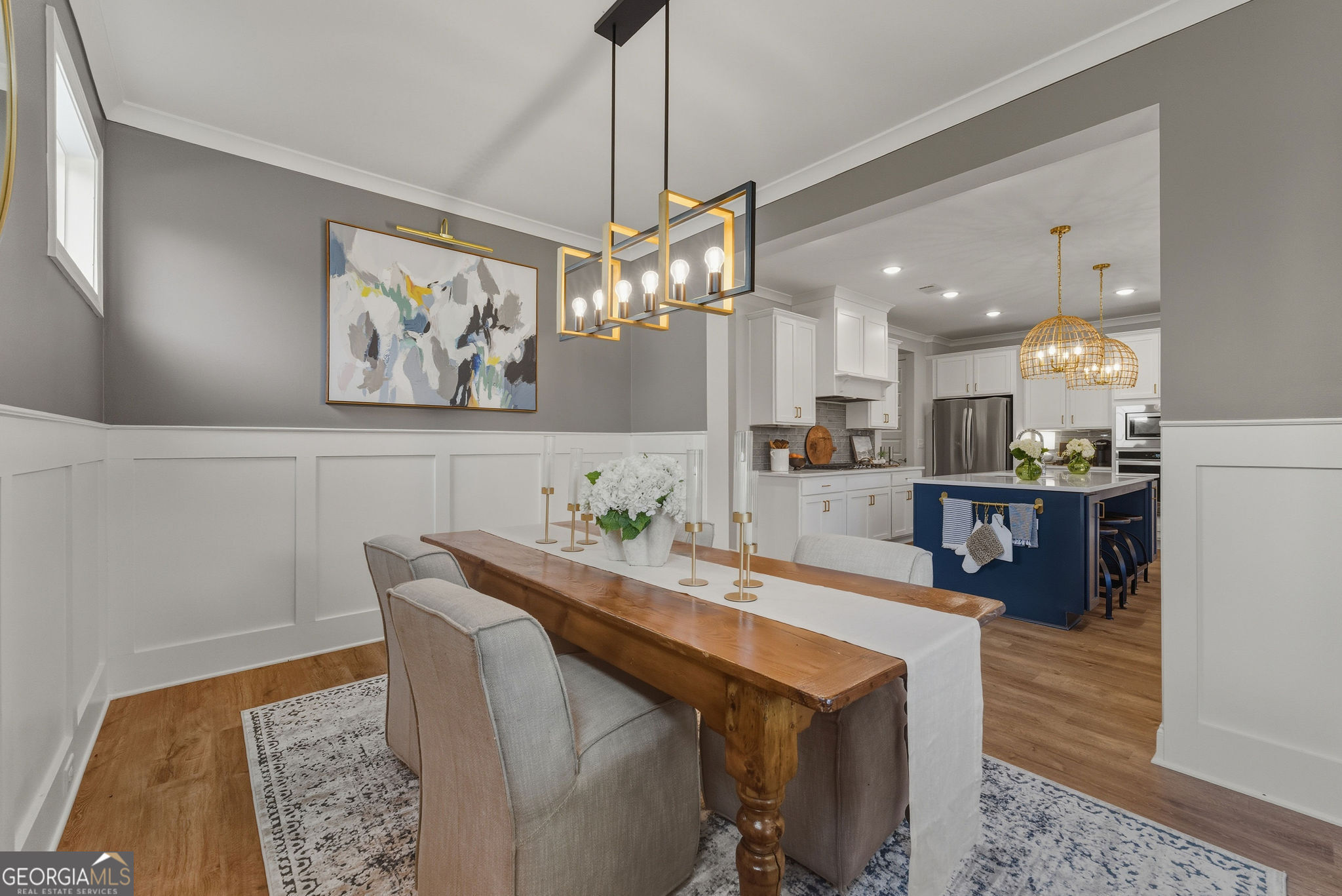 1140 Providence Loop Greensboro, GA 30642 - Photo 12 of 28 a kitchen with a table and chairs