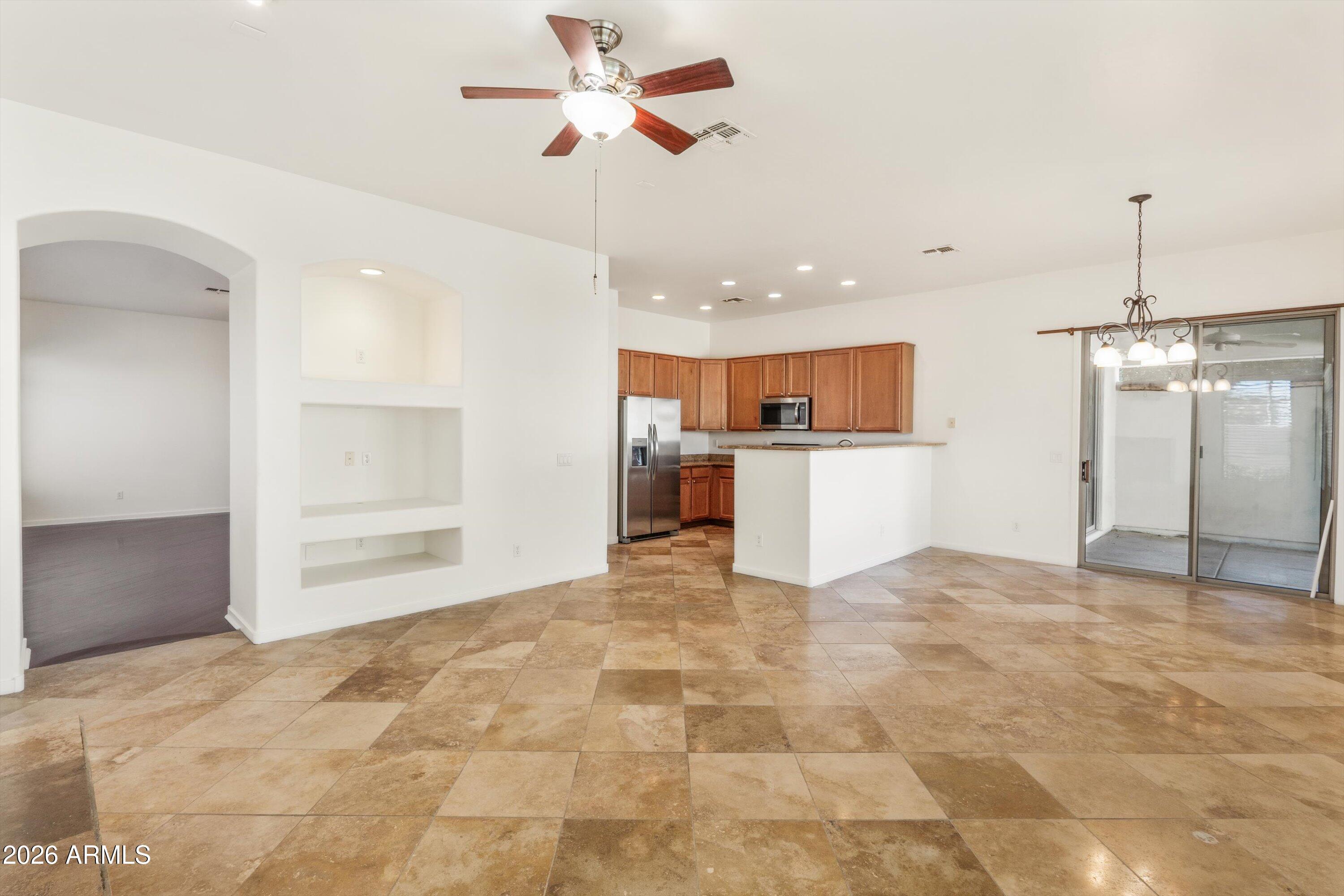 2130 East Beautiful Lane Phoenix, AZ 85042 - Photo 14 of 35 a view of a kitchen with furniture and a kitchen view