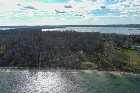 a view of mountain with lake view