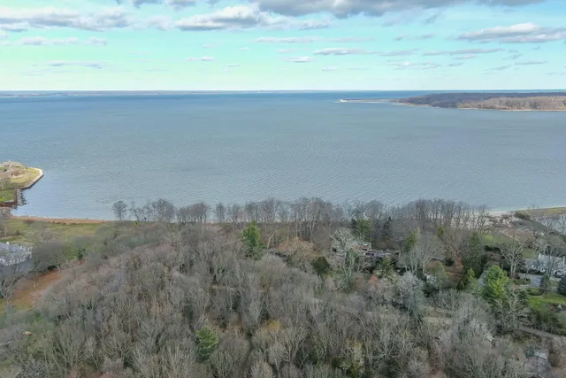 a view of a yard with an outdoor space