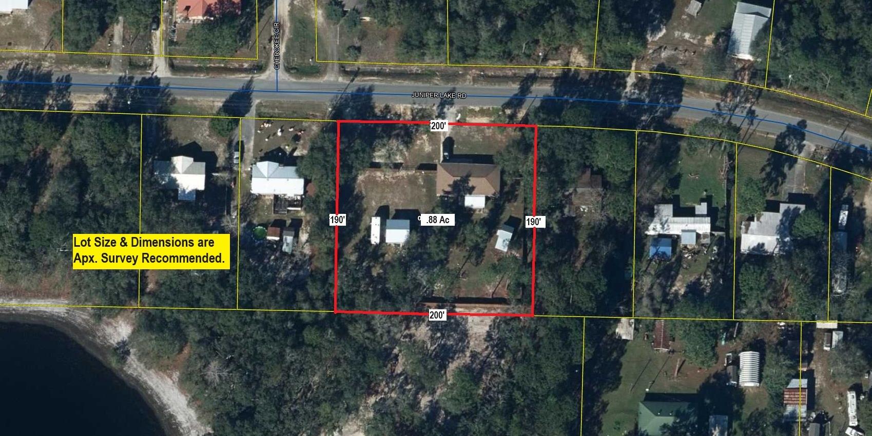 1978 Juniper Lake Road DeFuniak Springs, FL 32433 - Photo 57 of 57 Aerial
