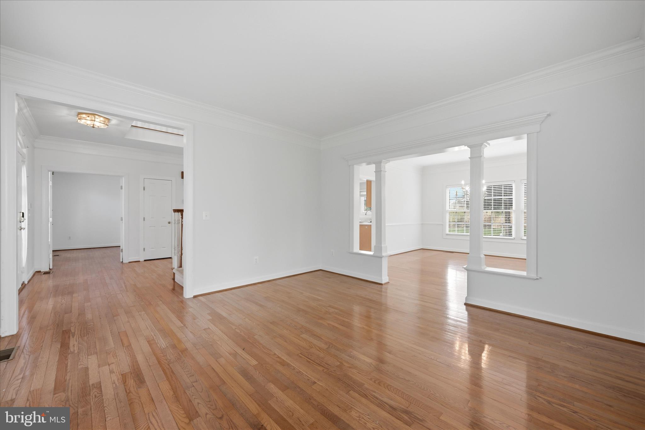 14170 Clubhouse Road Gainesville, VA 20155 - Photo 8 of 91 Living room leads into dining room