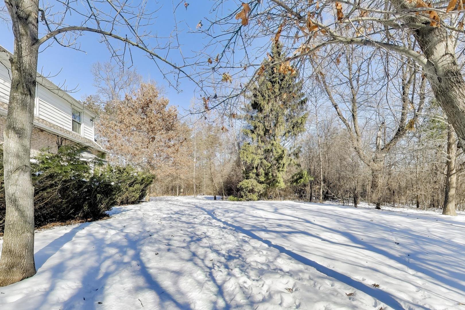 600 Riverwoods Road Mettawa, IL 60045 - Photo 46 of 49 a view of backyard with large trees