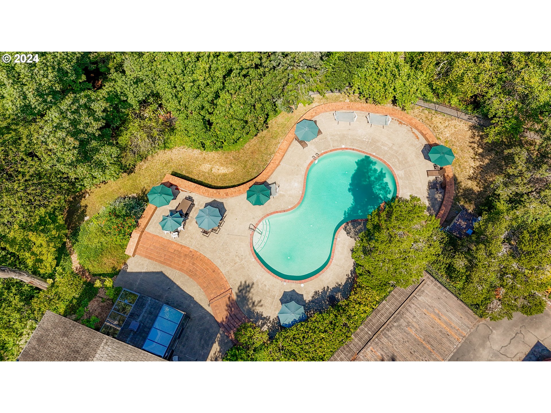 7702 Southwest Barnes Road, Unit D Portland, OR 97225 - Photo 20 of 24 a aerial view of a house