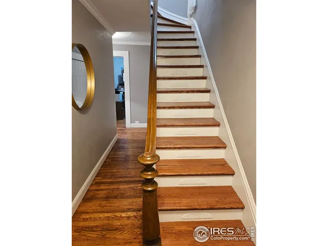 a backyard of a house