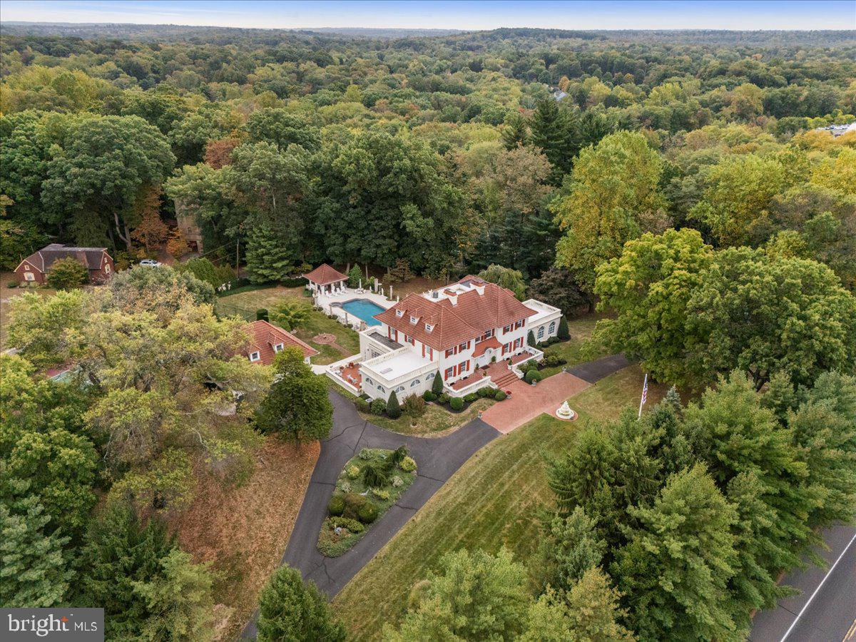 2185 South Easton Road Doylestown, PA 18901 - Photo 7 of 62 an aerial view of a house with a yard