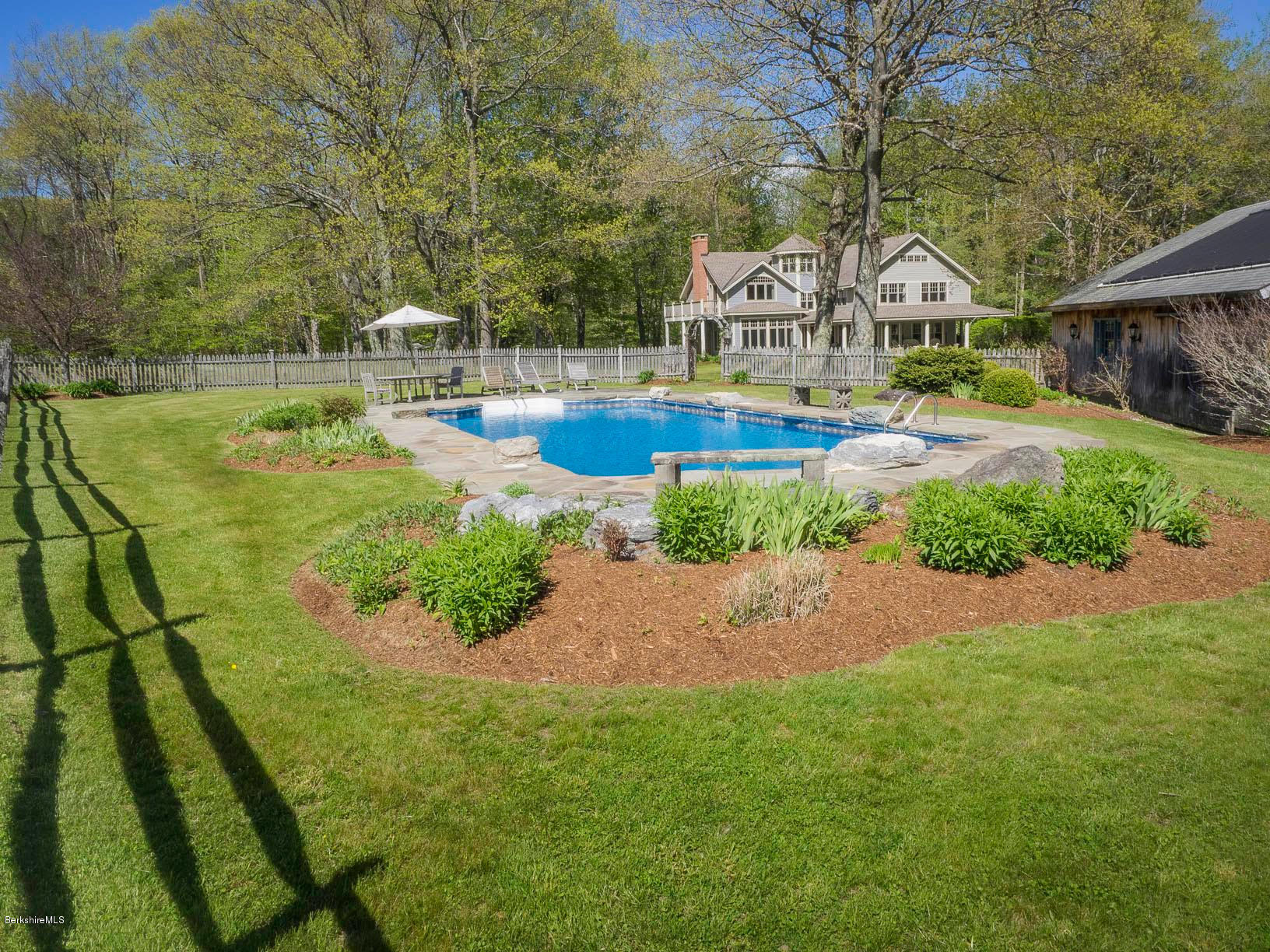 231 Sweet Brook Road Williamstown, MA 01267 - Photo 27 of 34 Pool looking to house
