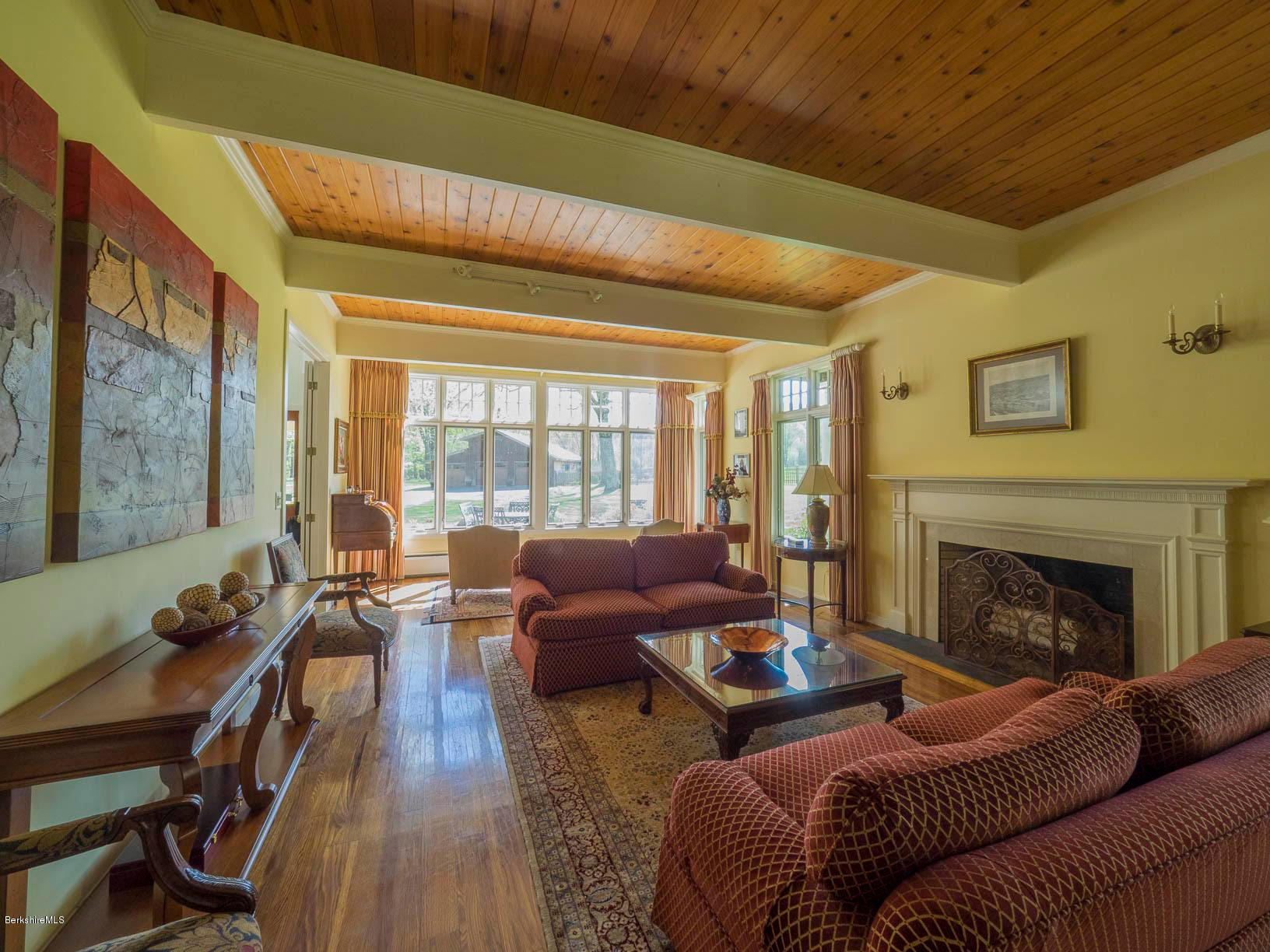 231 Sweet Brook Road Williamstown, MA 01267 - Photo 5 of 34 Living room, fireplace