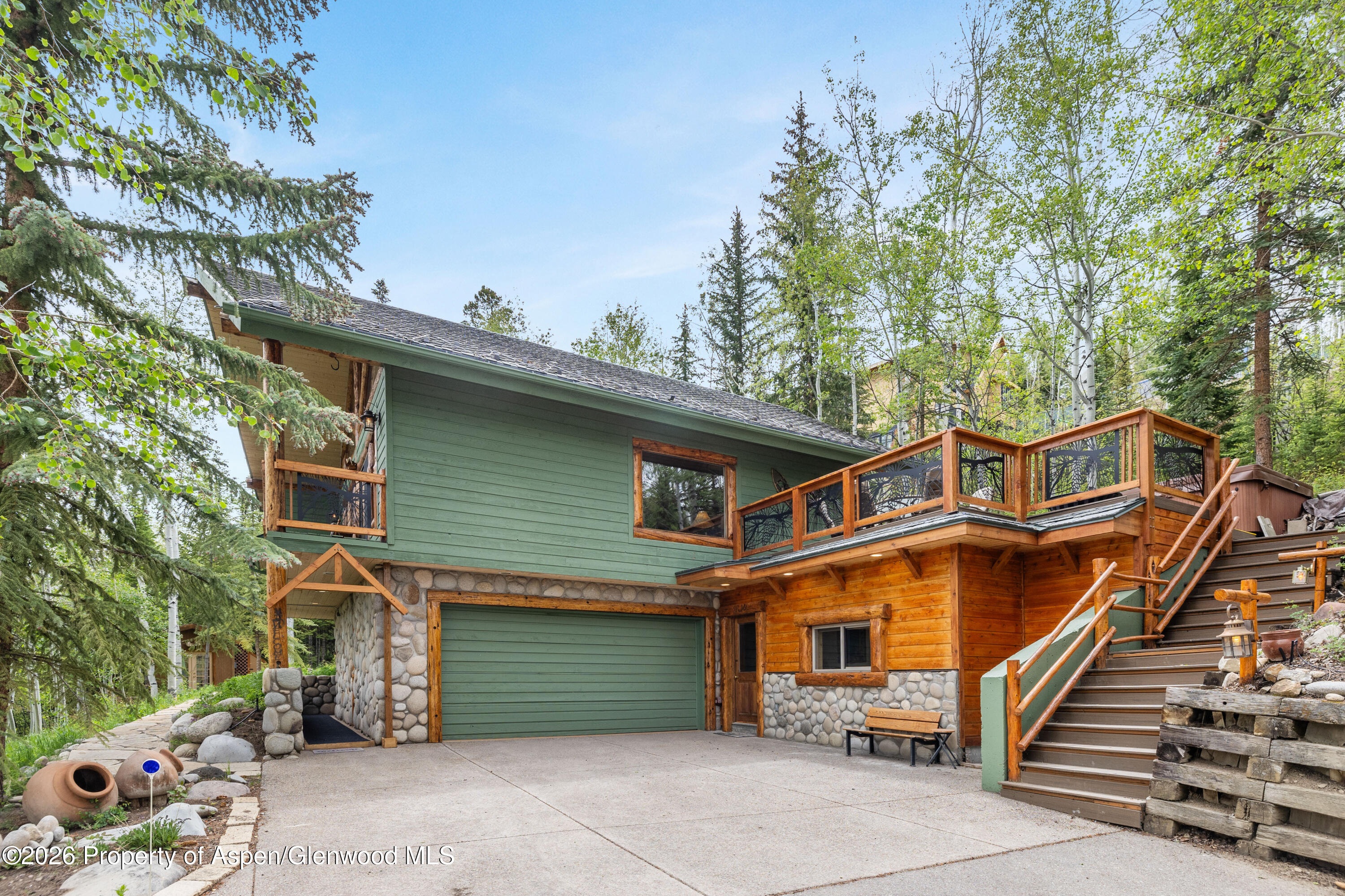 818 Faraway Road Snowmass Village, CO 81615 - Photo 4 of 30 Exterior + ADU Entrance