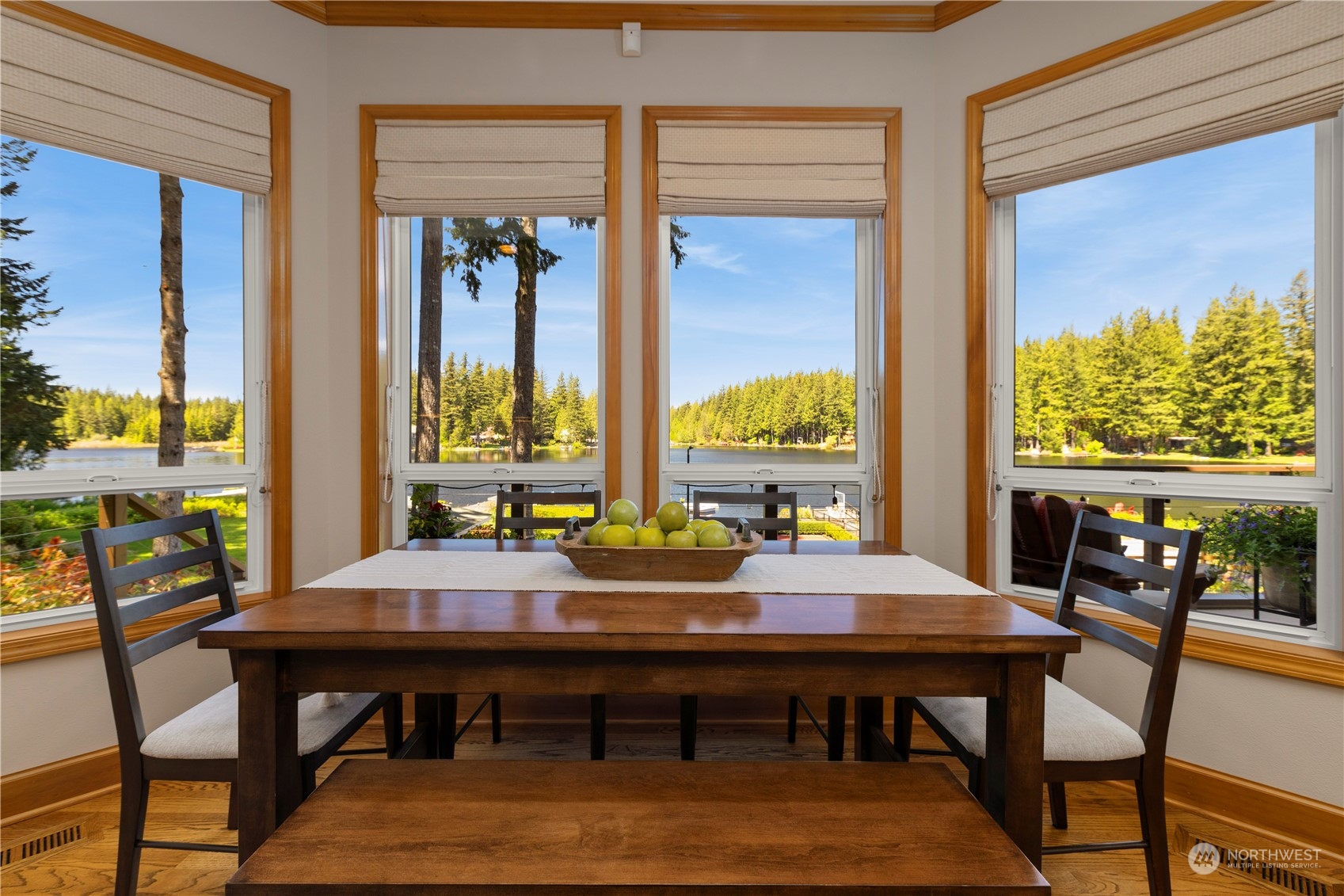 7805 Lake Alice Road Southeast Fall City, WA 98024 - Photo 11 of 32 a view of a dining room with furniture and window